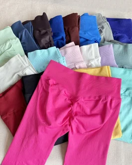 Bezszwowe legginsy sportowe