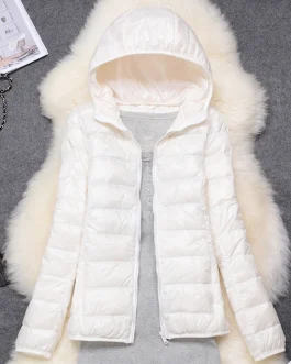 Kurtka puchowa dla kobiet 5XL-7XL, w 15 kolorach, sezon 2025.