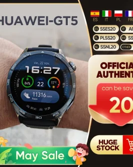 Huawei Watch GT5 – nowa wersja 2024, Smartwatch, AMOLED, NFC, EKG