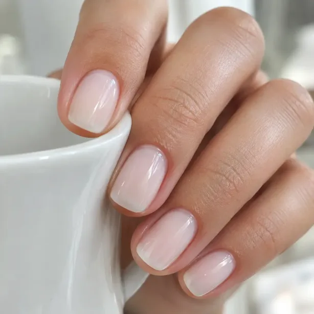 Mleczny nude, czyli milky nails